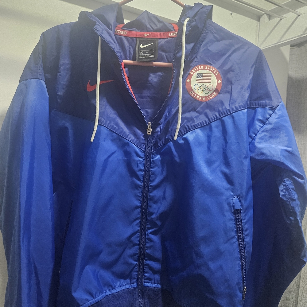 Nike Blue USA Olympic Team Jacket